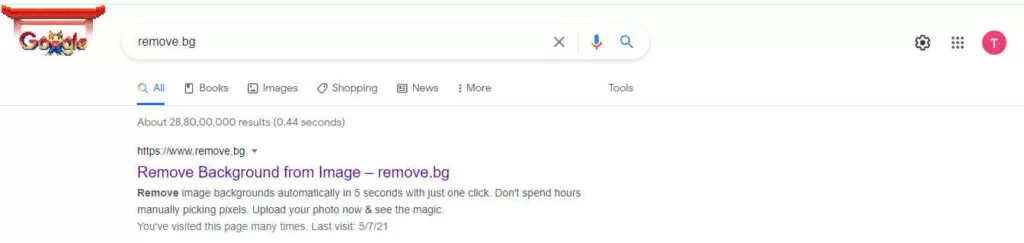 remove.bg google search