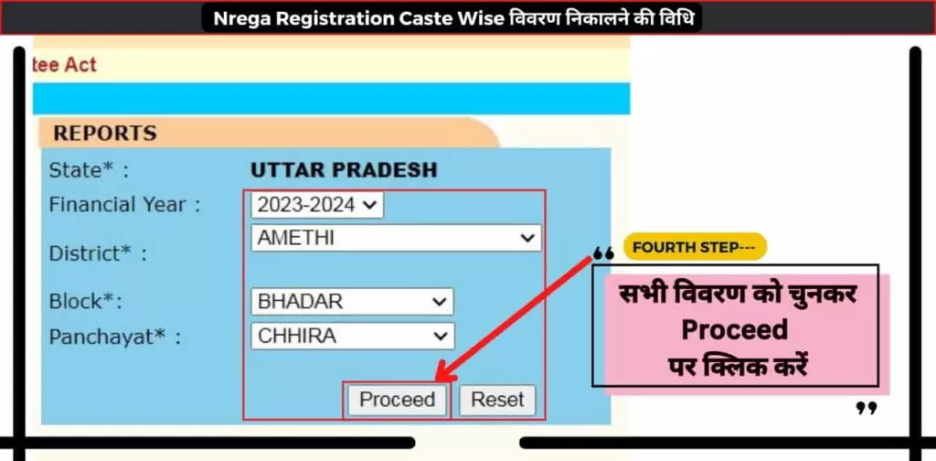 Nrega Registration Caste Wise 4
